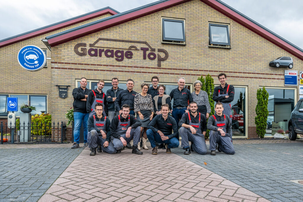 Teamfoto Garage Top Kootwijkerbroek