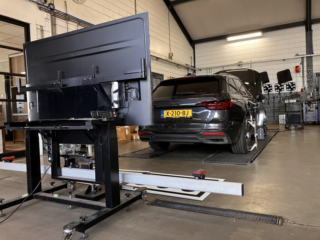 Achteruitrijcamera kalibreren